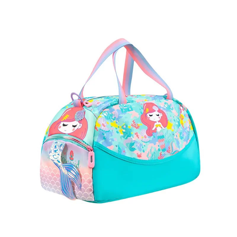 Sac de sport enfant turquoise