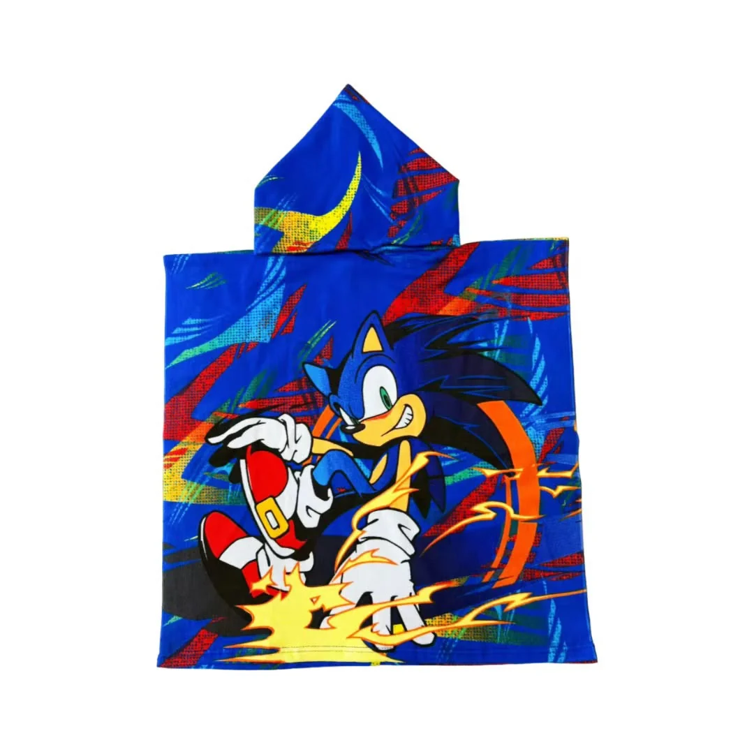 Poncho enfant Sonic