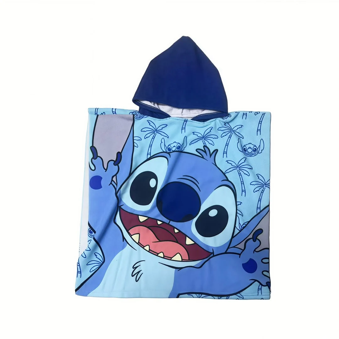 Poncho enfant Stitch