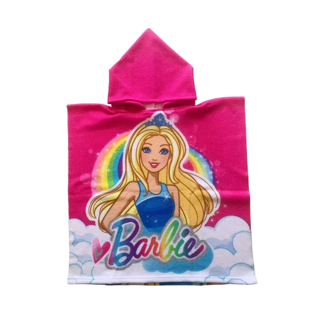 Poncho enfant Barbie