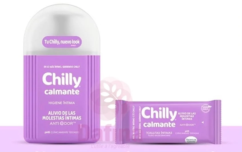 Duo Gel intime + lingettes Chilly Calmante