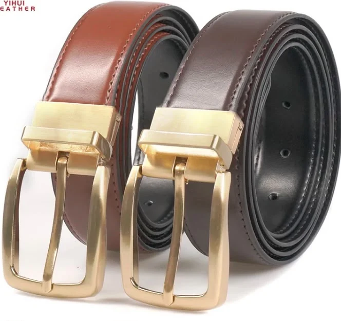 Ceinture réversible en cuir – Réf. 204