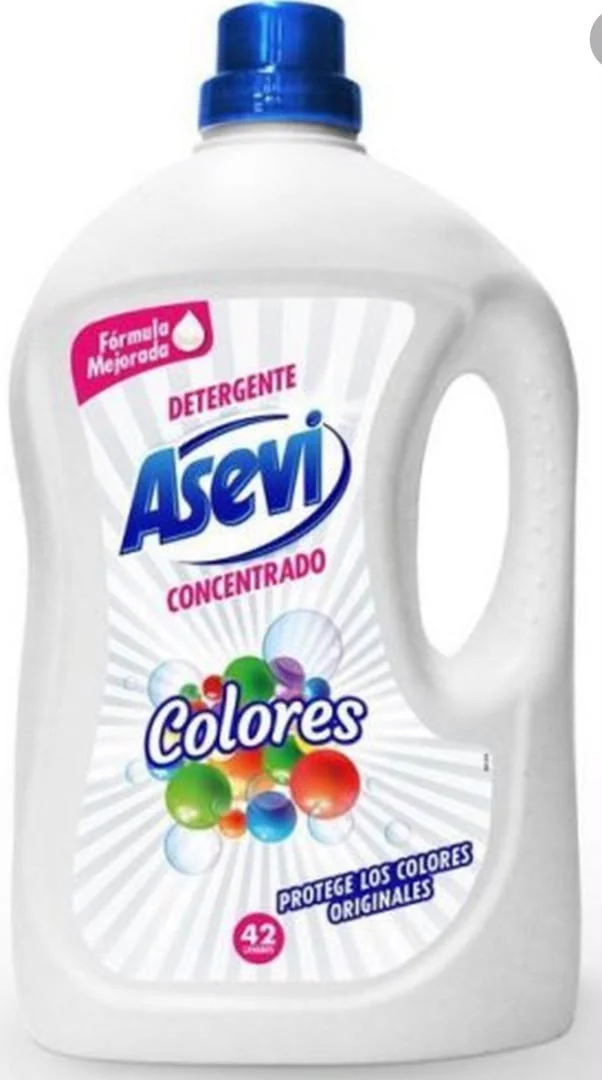 Asevi – Lessive liquide couleurs