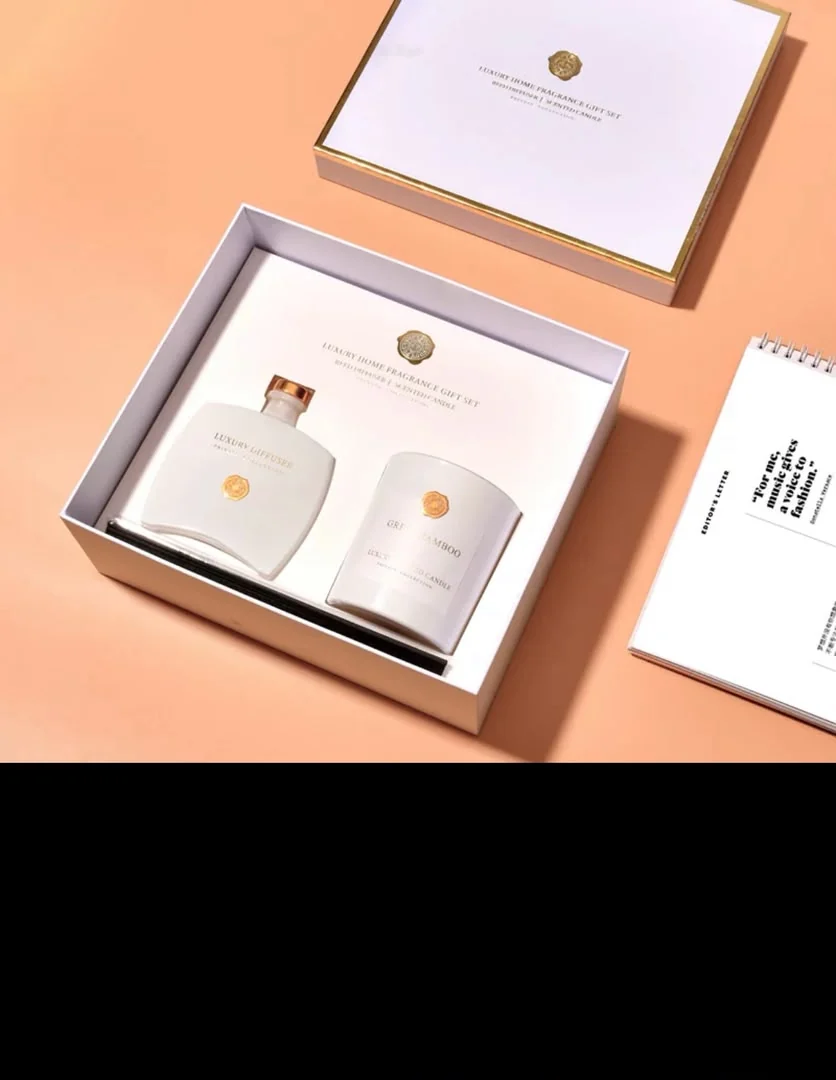 Coffret Diffuseur Luxury Blanc – Réf. 215
