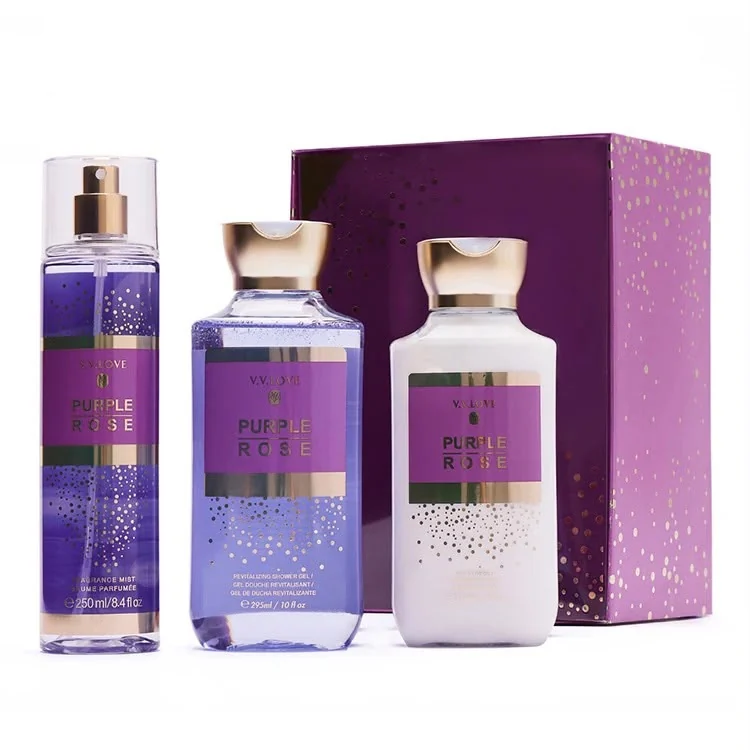 Coffret cadeau Purple Rose – Réf. 301