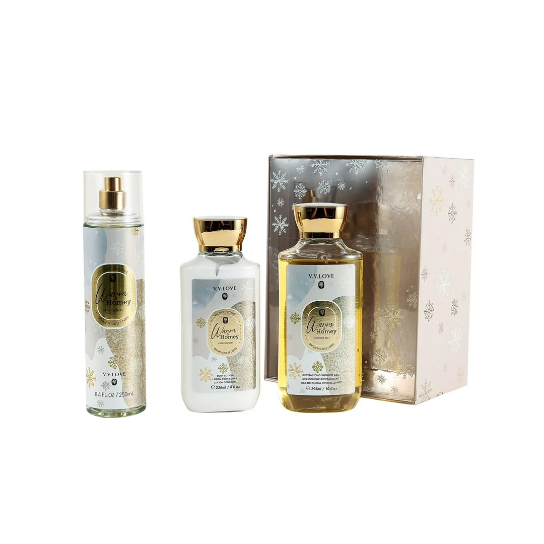 Coffret cadeau Gel - Lait et Parfum– Réf. 304