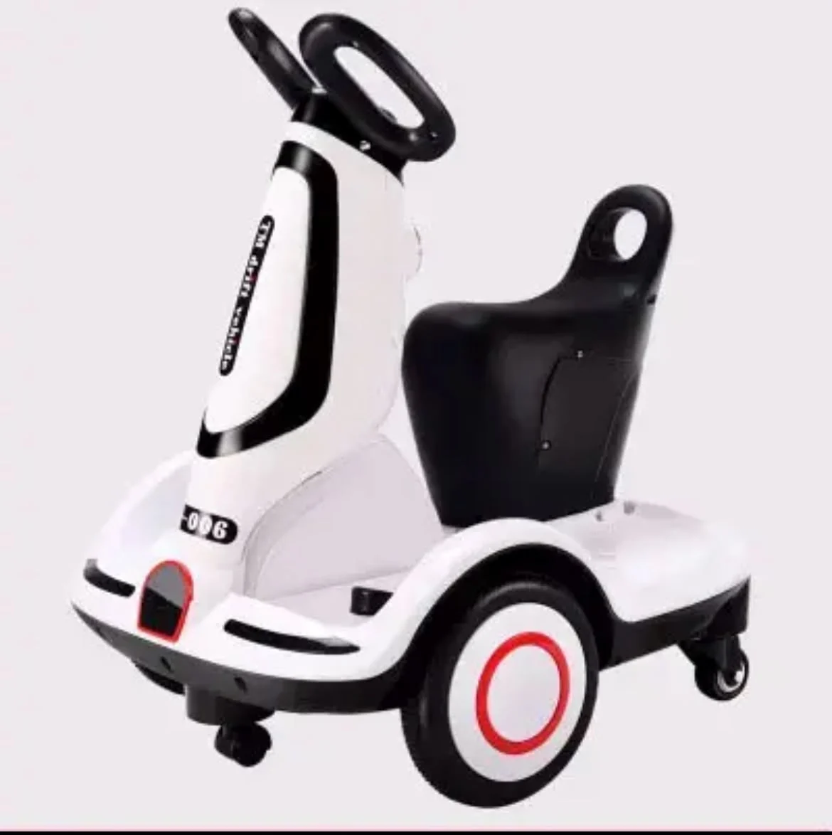 Porteur enfant blanc et noir