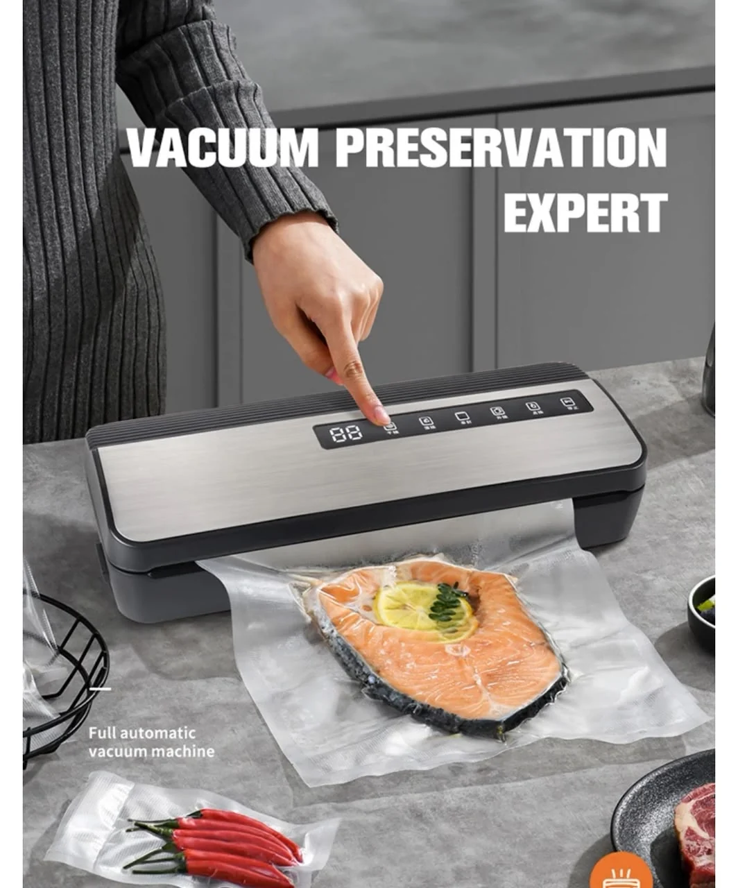 Machine de mise sous vide – Vacuum Preservation Expert